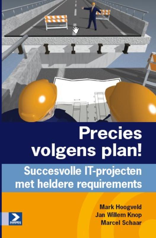 Omslag van Precies volgens plan!