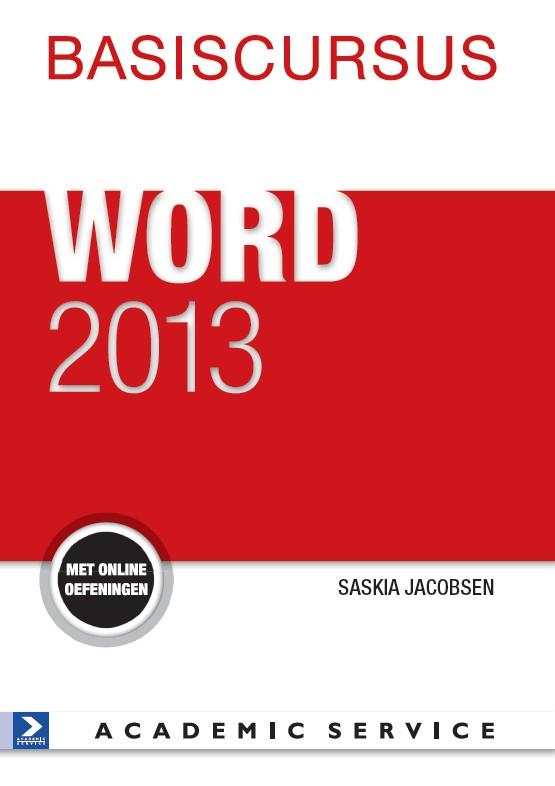 Omslag van Basiscursus Word 2013