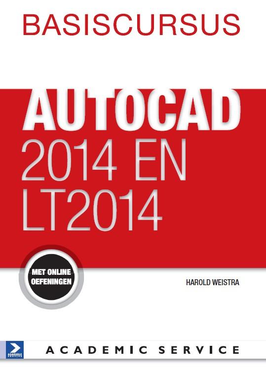 Omslag van Basiscursus AutoCAD 2014 en LT 2014