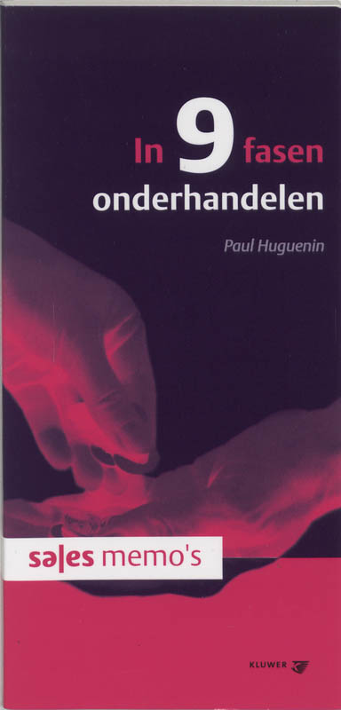 Omslag van In 9 fasen onderhandelen