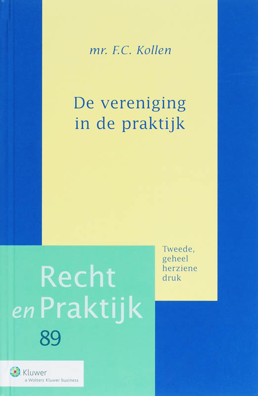 Omslag van De vereniging in de praktijk