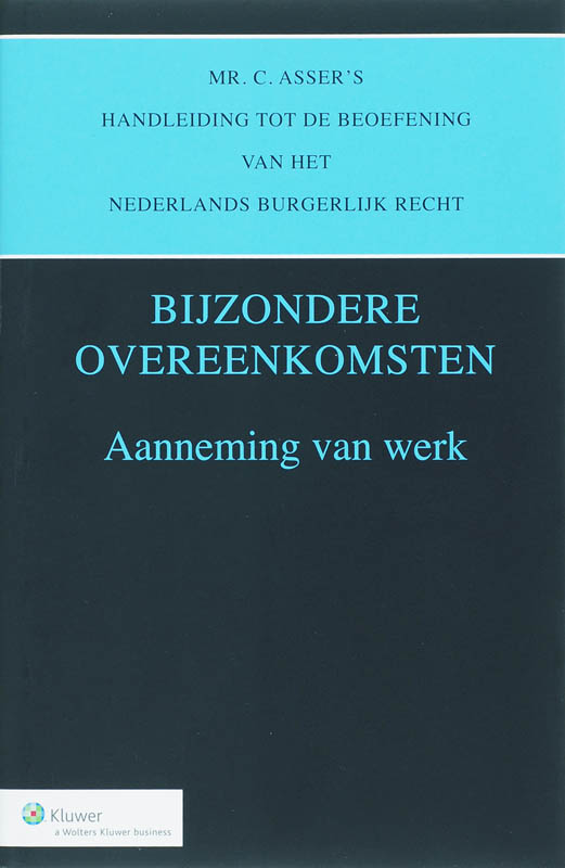 Omslag van Bijzondere overeenkomsten