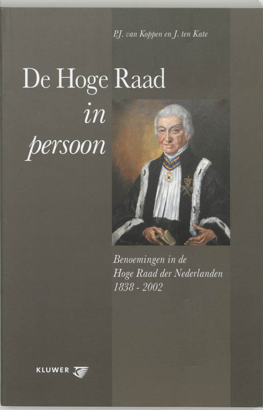 Omslag van De Hoge Raad in persoon