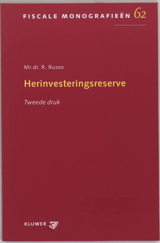 Omslag van Herinvesteringsreserve