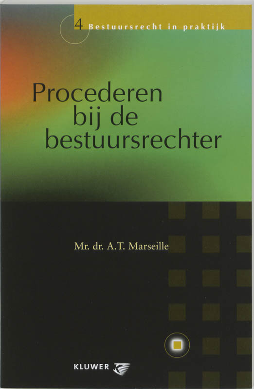 Omslag van Procederen bij de bestuursrechter