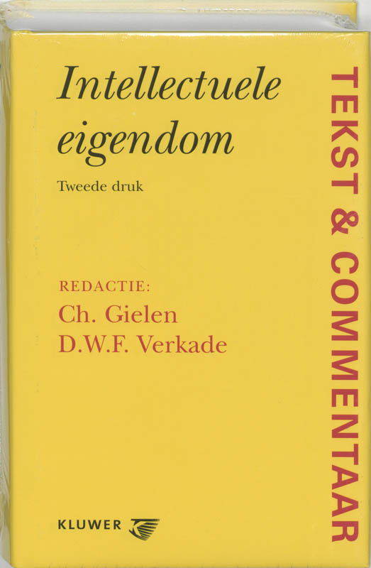 Omslag van Intellectuele eigendom