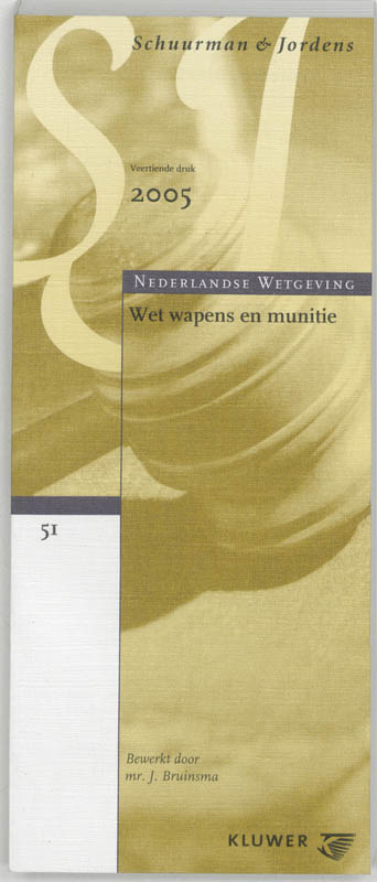 Omslag van Wet Wapens en Munitie