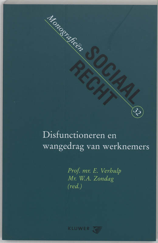 Omslag van Disfuctioneren en wangedrag van werknemers