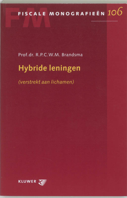 Omslag van Hybride leningen