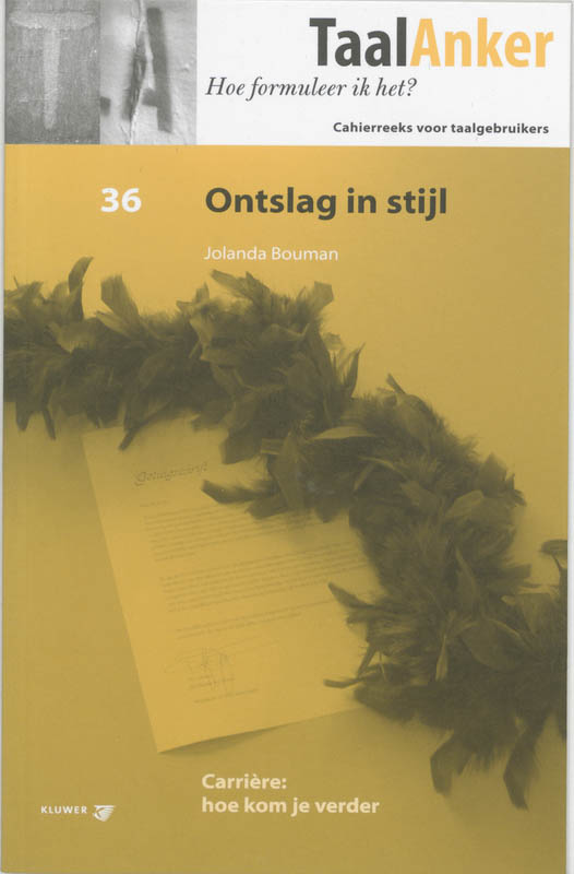 Omslag van Ontslag in stijl