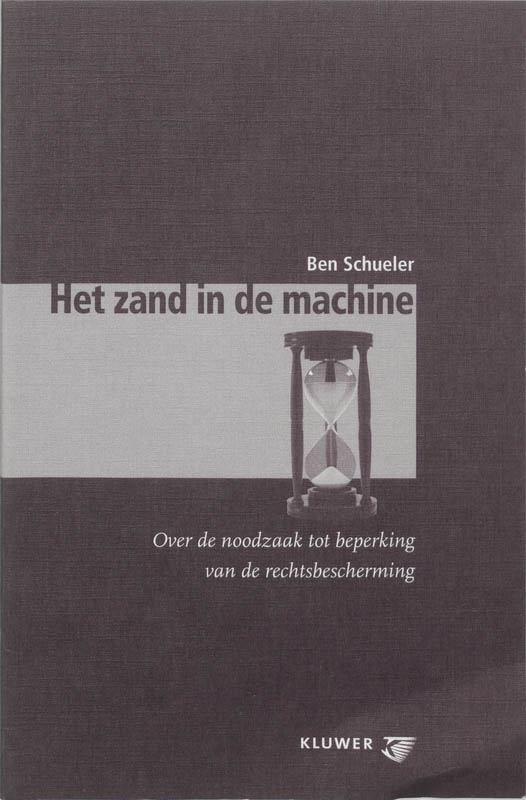 Omslag van Het zand in de machine