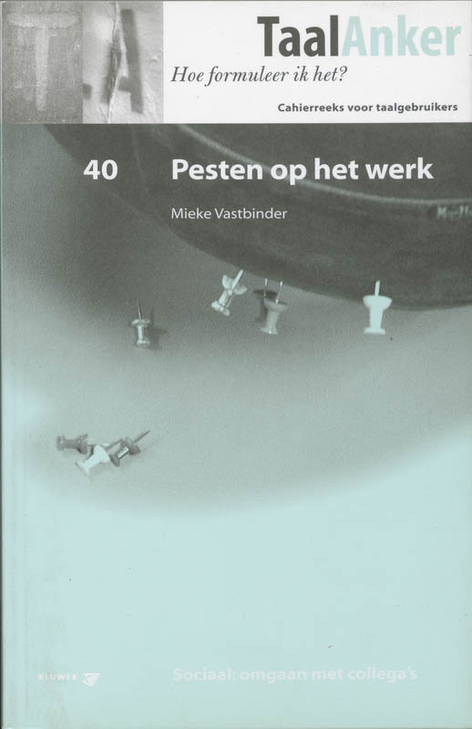 Omslag van Pesten op het werk