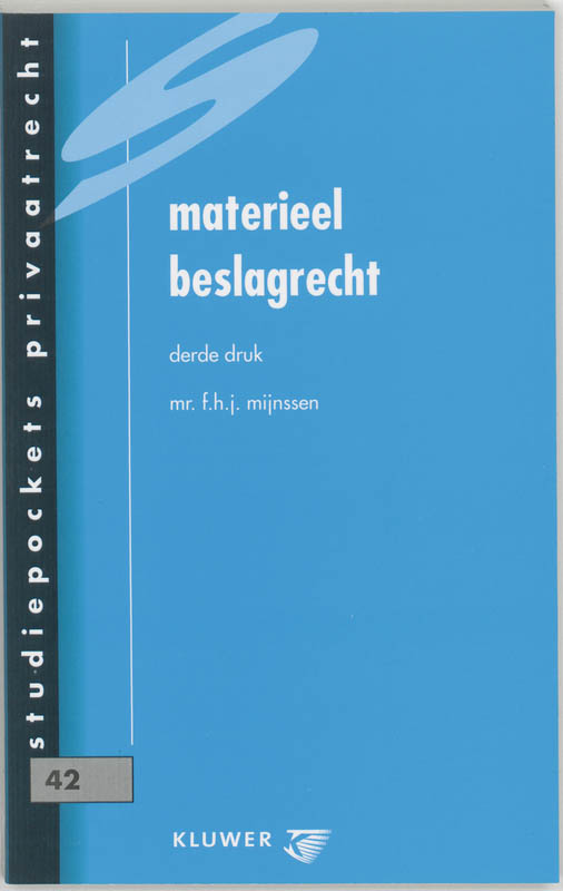 Omslag van Materieel beslagrecht