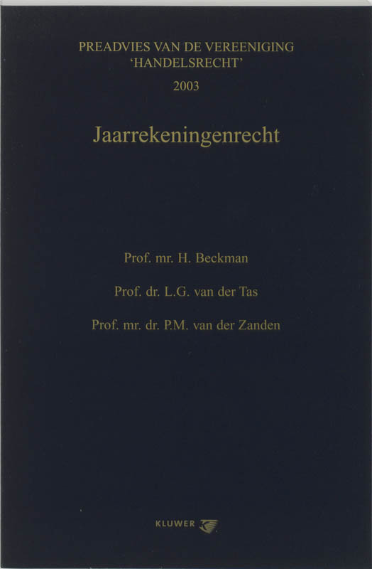Omslag van Jaarrekeningenrecht