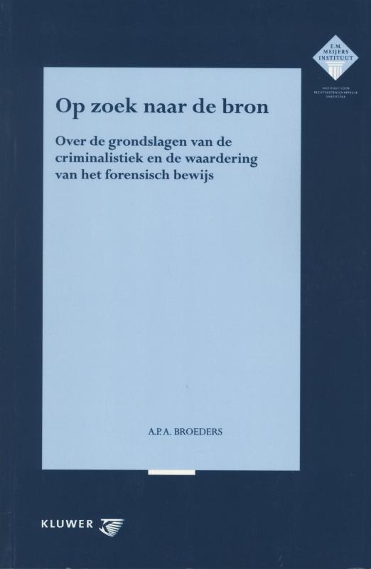 Omslag van Op zoek naar de bron