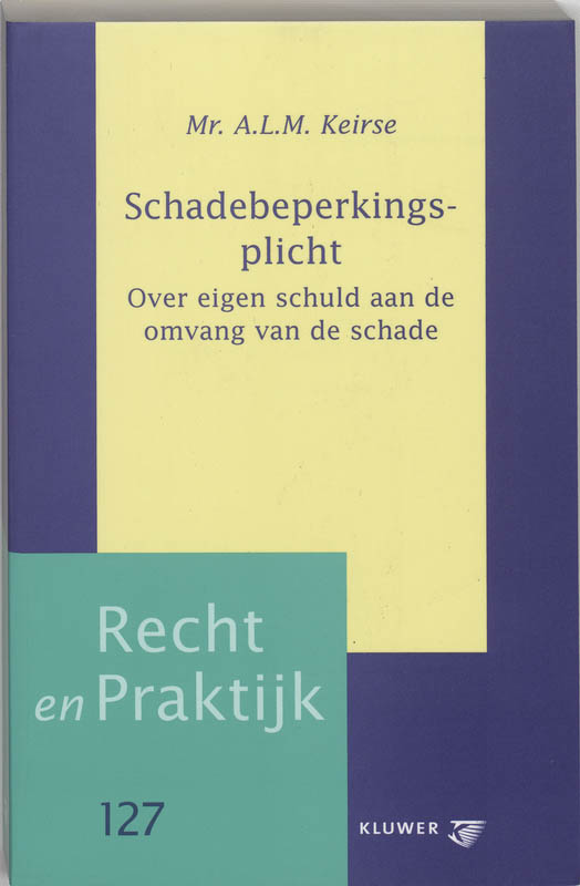 Omslag van Schadebeperkingsplicht