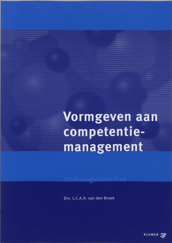 Omslag van Vormgeving aan competentiemanagement