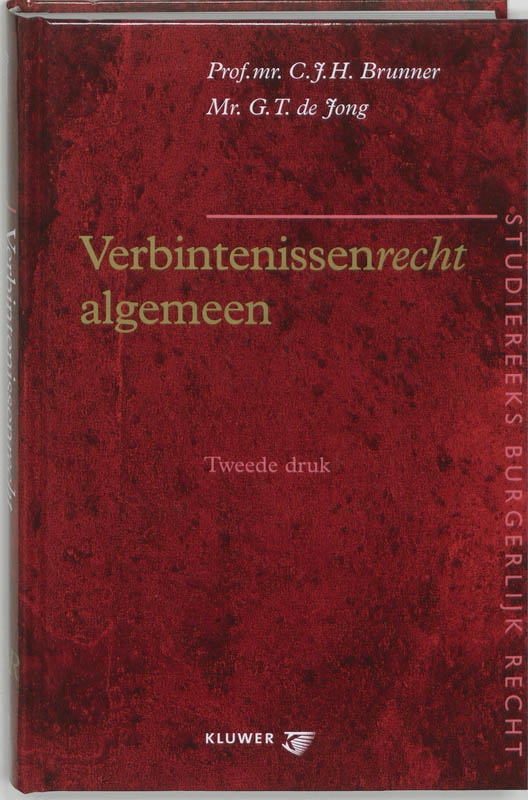 Omslag van Verbintenissenrecht algemeen