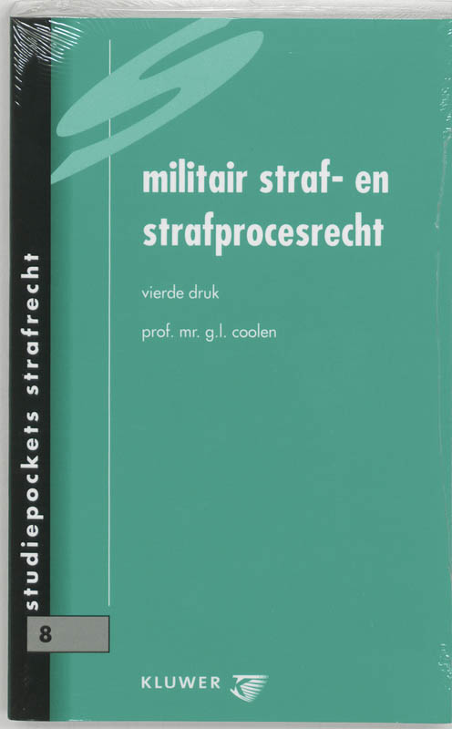 Omslag van Militair straf- en strafprocesrecht