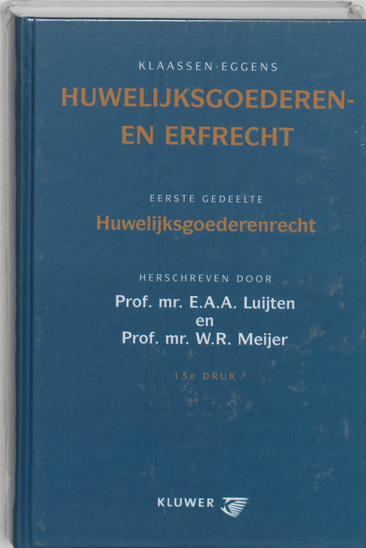Omslag van Huwelijksgoederen - en erfrecht