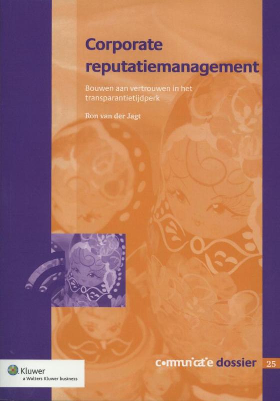 Omslag van Corporate reputatiemanagement