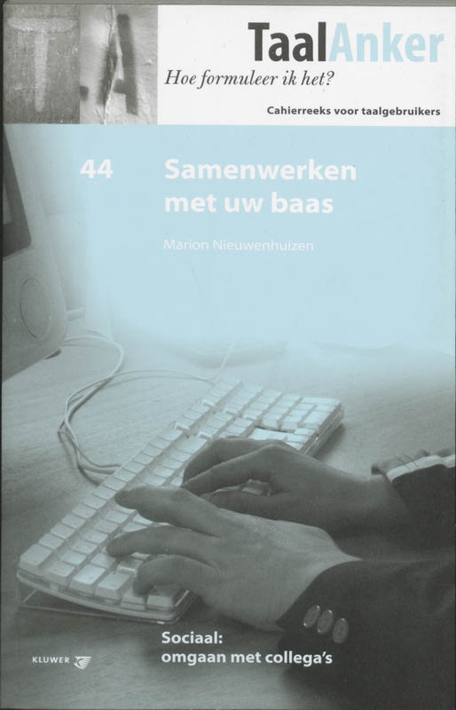 Omslag van Samenwerken met uw baas