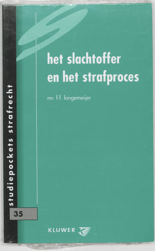 Omslag van Het slachtoffer en het strafproces