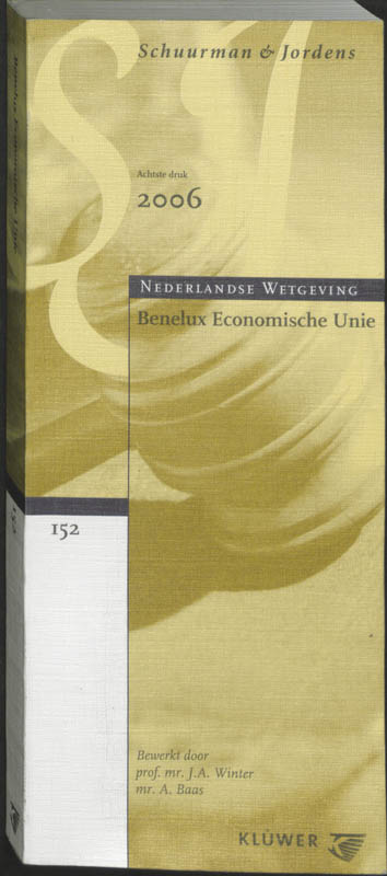 Omslag van Benelux Economische Unie