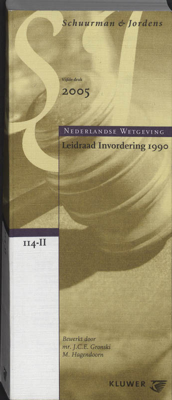 Omslag van Leidraad Invordering 1990