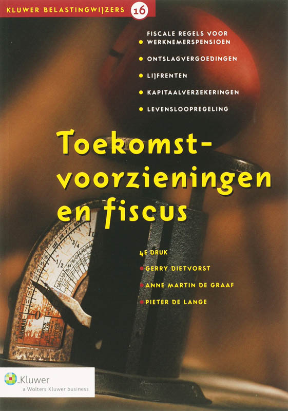 Omslag van Toekomstvoorzieningen en fiscus