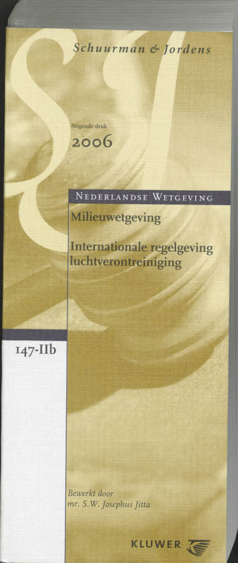 Omslag van Milieuwetgeving