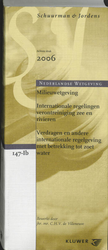 Omslag van Schu&J 147-Ib Milieuwetgeving