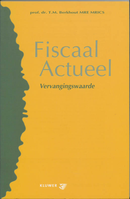 Omslag van Vervangingswaarde