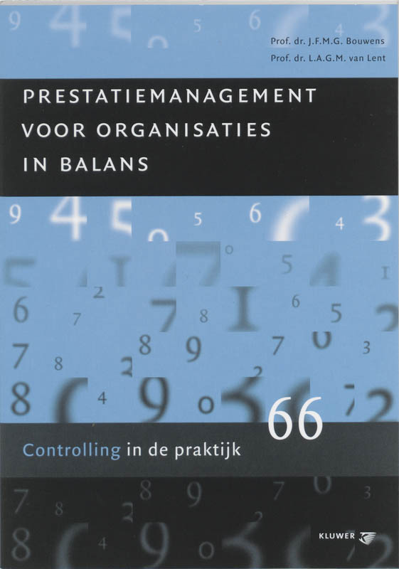 Omslag van Prestatiemanagement voor organisaties in balans