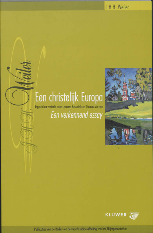 Omslag van Een christelijk Europa