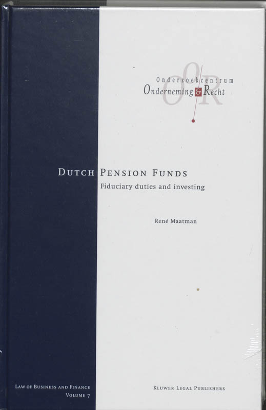 Omslag van Dutch Pension Funds