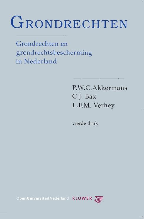 Omslag van Grondrechten