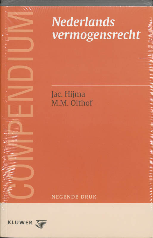 Omslag van Compendium van het Nederlands vermogensrecht