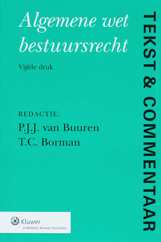 Omslag van Algemene Wet Bestuursrecht