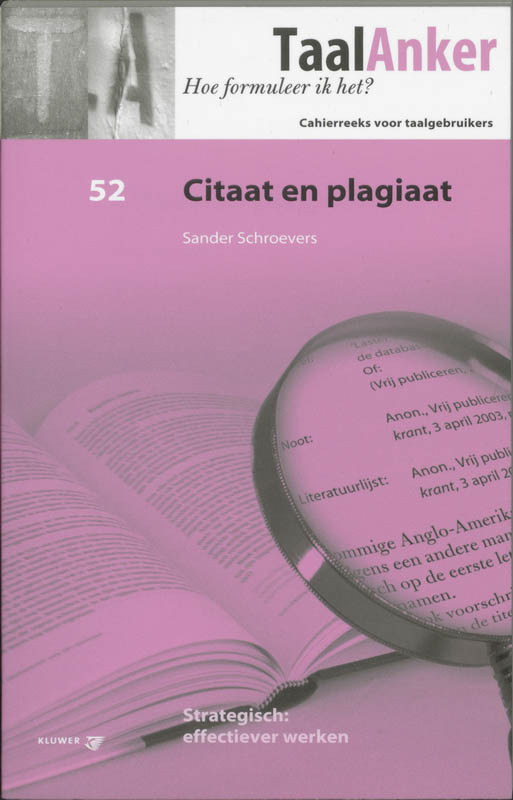 Omslag van Citaat en Plagiaat