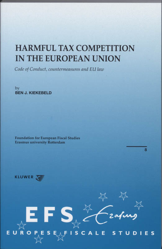 Omslag van Harmful tax competition in the European Union