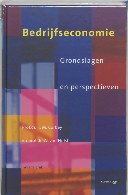 Omslag van Bedrijfseconomie