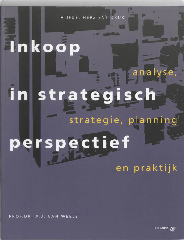 Omslag van Inkoop in strategisch perspectief