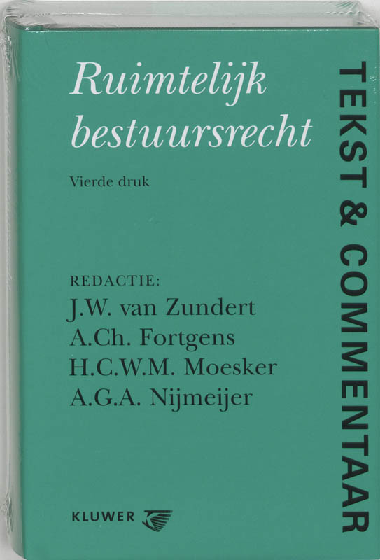 Omslag van Tekst & Commentaar: Ruimtelijk Bestuursrecht