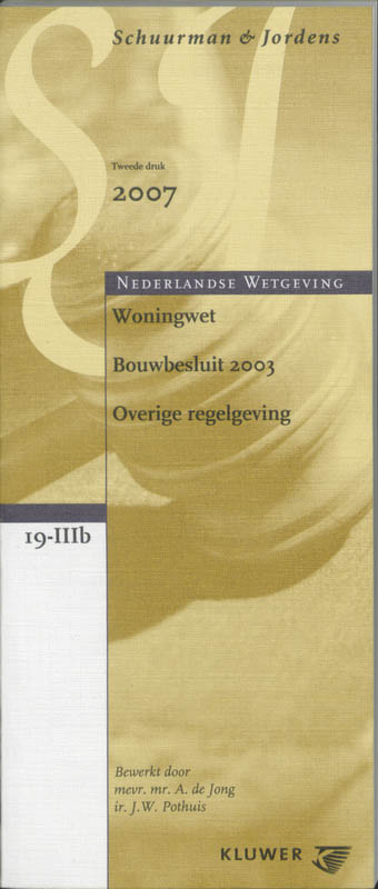 Omslag van Woningwet