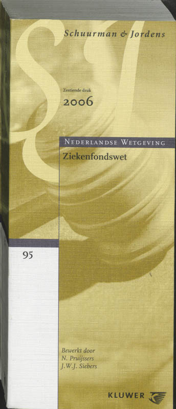 Omslag van Ziekenfondswet