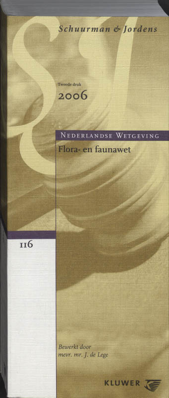 Omslag van Flora- en Faunawet