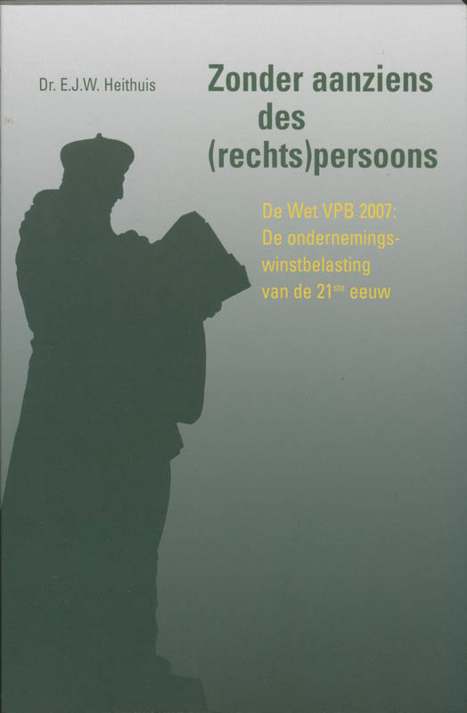 Omslag van Zonder aanzien des (rechts)persoons