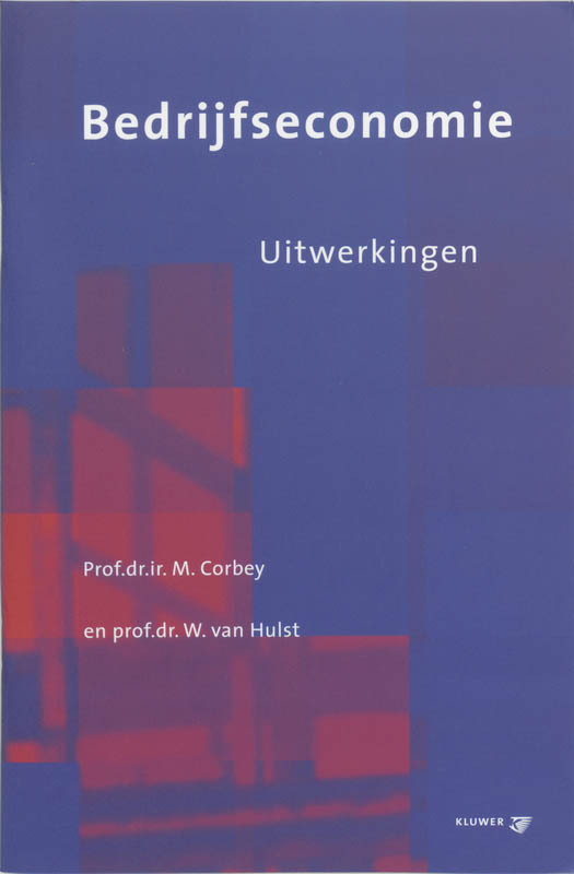 Omslag van Uitwerkingen