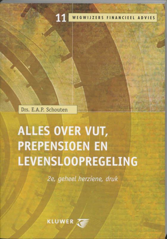 Omslag van Alles over VUT prepensioen en levensloopregeling